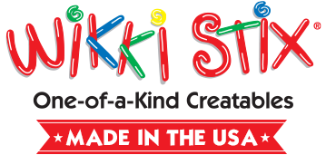 Wikki Stix Logo with Made in the USA.